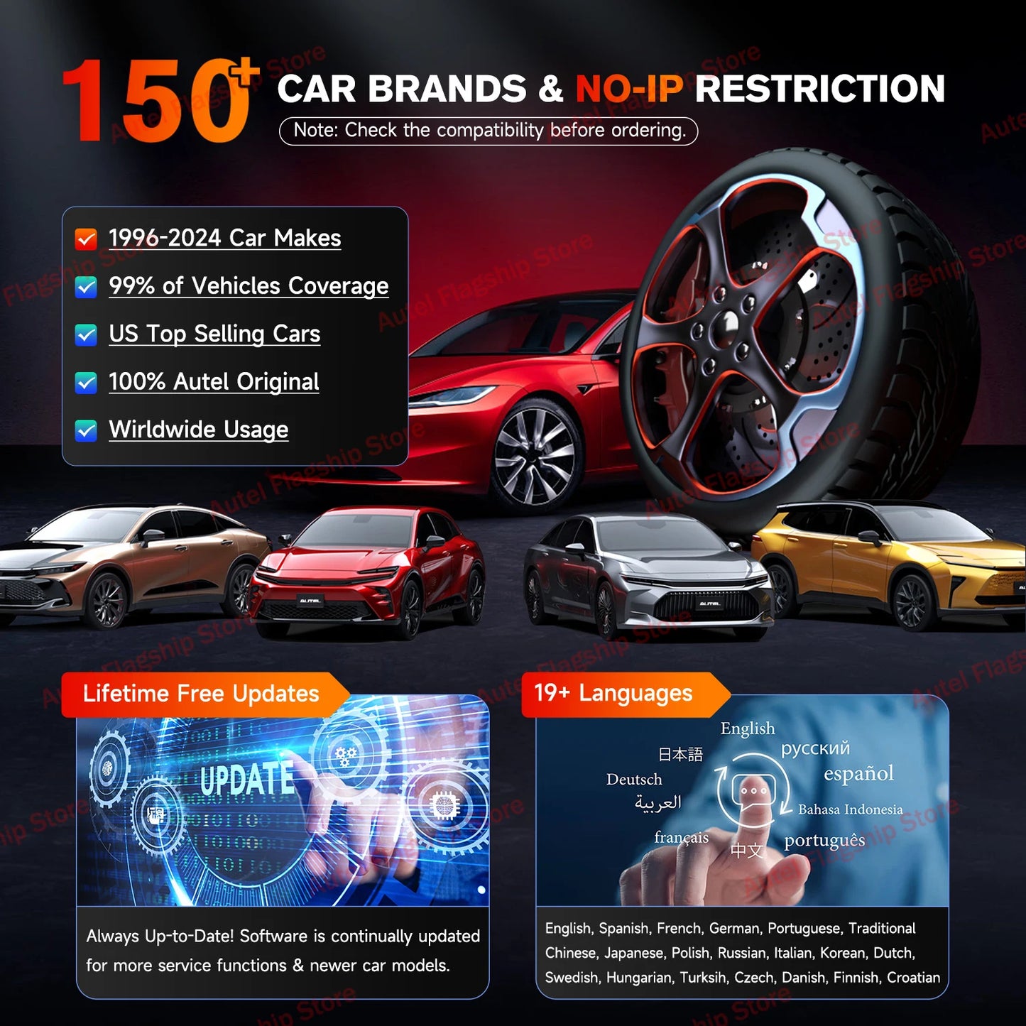 Autel MaxiTPMS TS501 PRO TPMS Programming Tool Activate/Relearn TPMS Sensor Tire Pressure Monitor Tester Tire Repair Tools