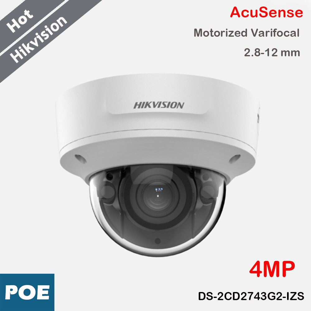 Hikvision AcuSense 4MP Security Protection Camera Lens 2.8mm-12mm Motorized-1