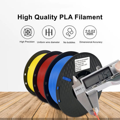 6.6LBS PLA PETG TPU 3D Printer Filament 1.75mm Dimensional Accuracy+/-0.03mm 3D Printer Materials Fit Most FDM 3D Printers